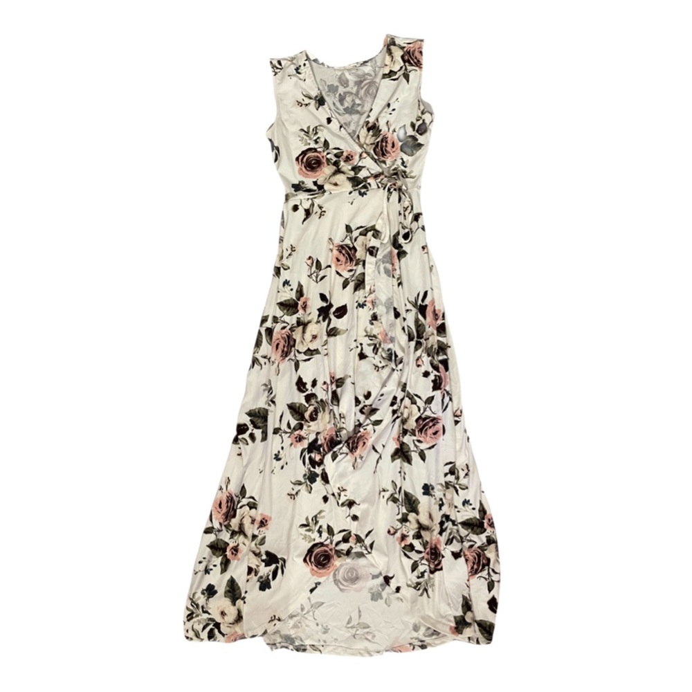 Ardene White Floral Maxi Dress